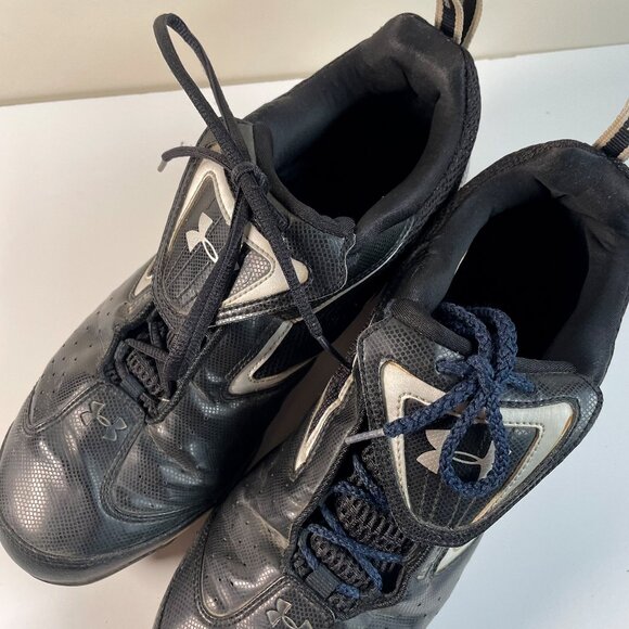Mens UA Under Armour Baseball Molded Cleats Size 11.5 - Picture 9 of 13